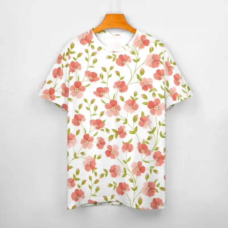 Blooming Brilliant Women's Floral T-Shirt for Garden Vibes