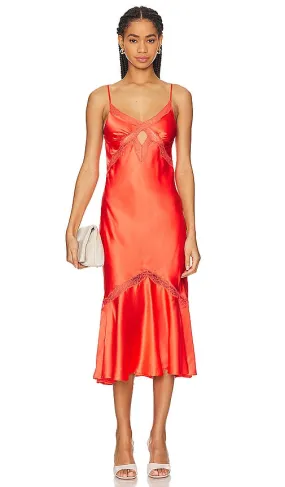 CAMI NYC Florentina Dress in Orange