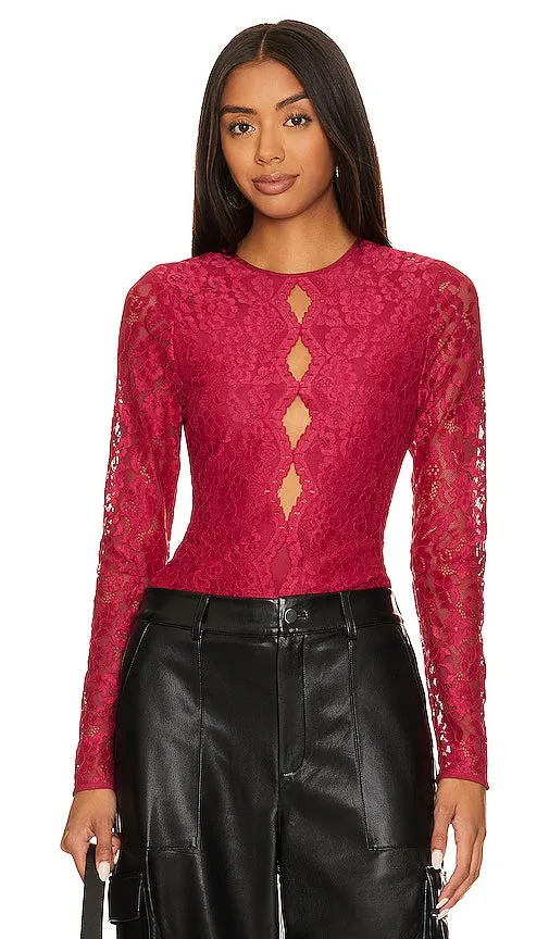 CAMI NYC Josefina Top in Fuchsia