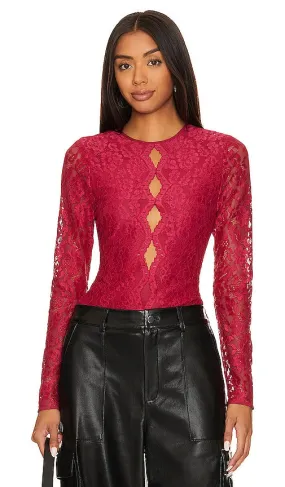 CAMI NYC Josefina Top in Fuchsia