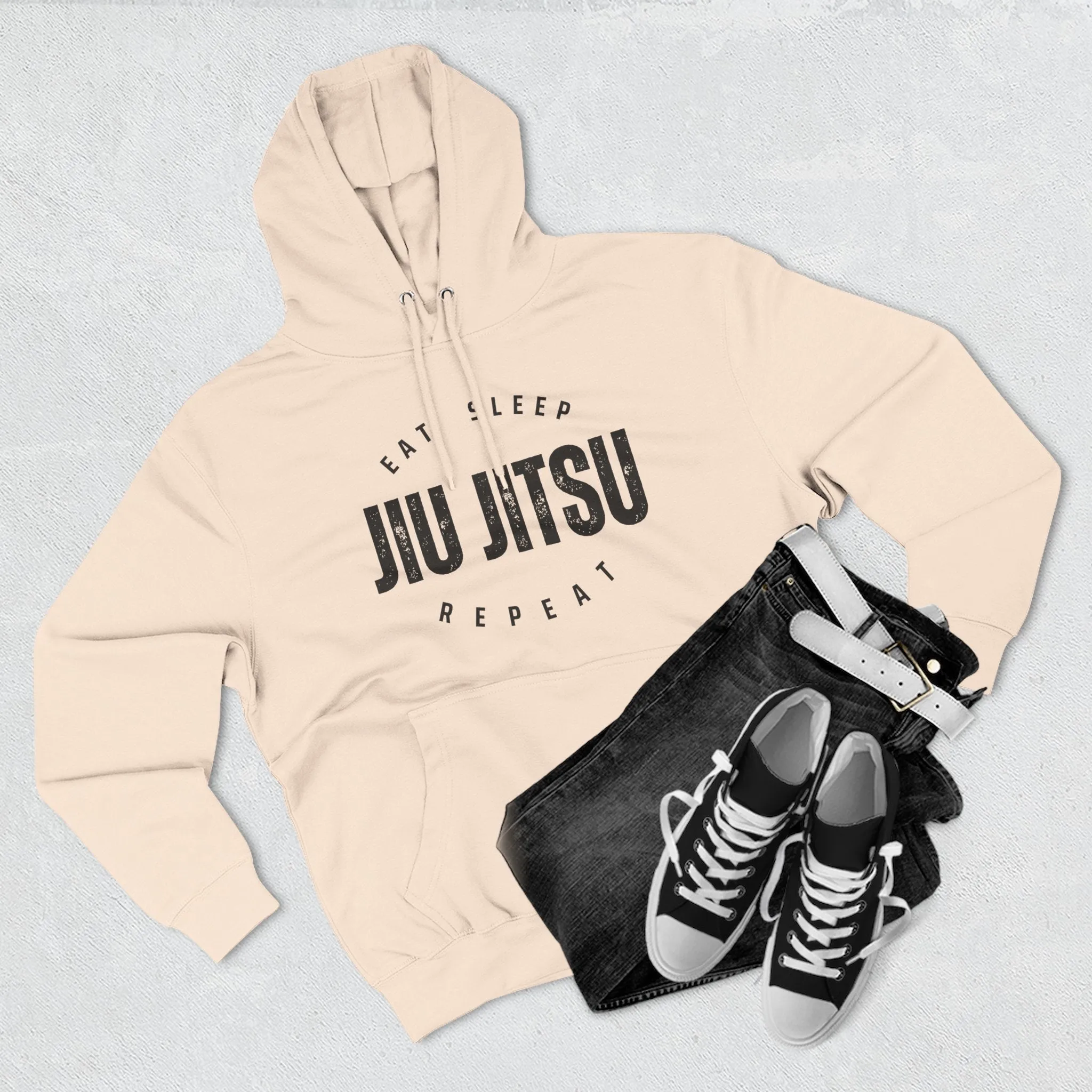 Eat Sleep Jiu Jitsu Repeat Hoodie