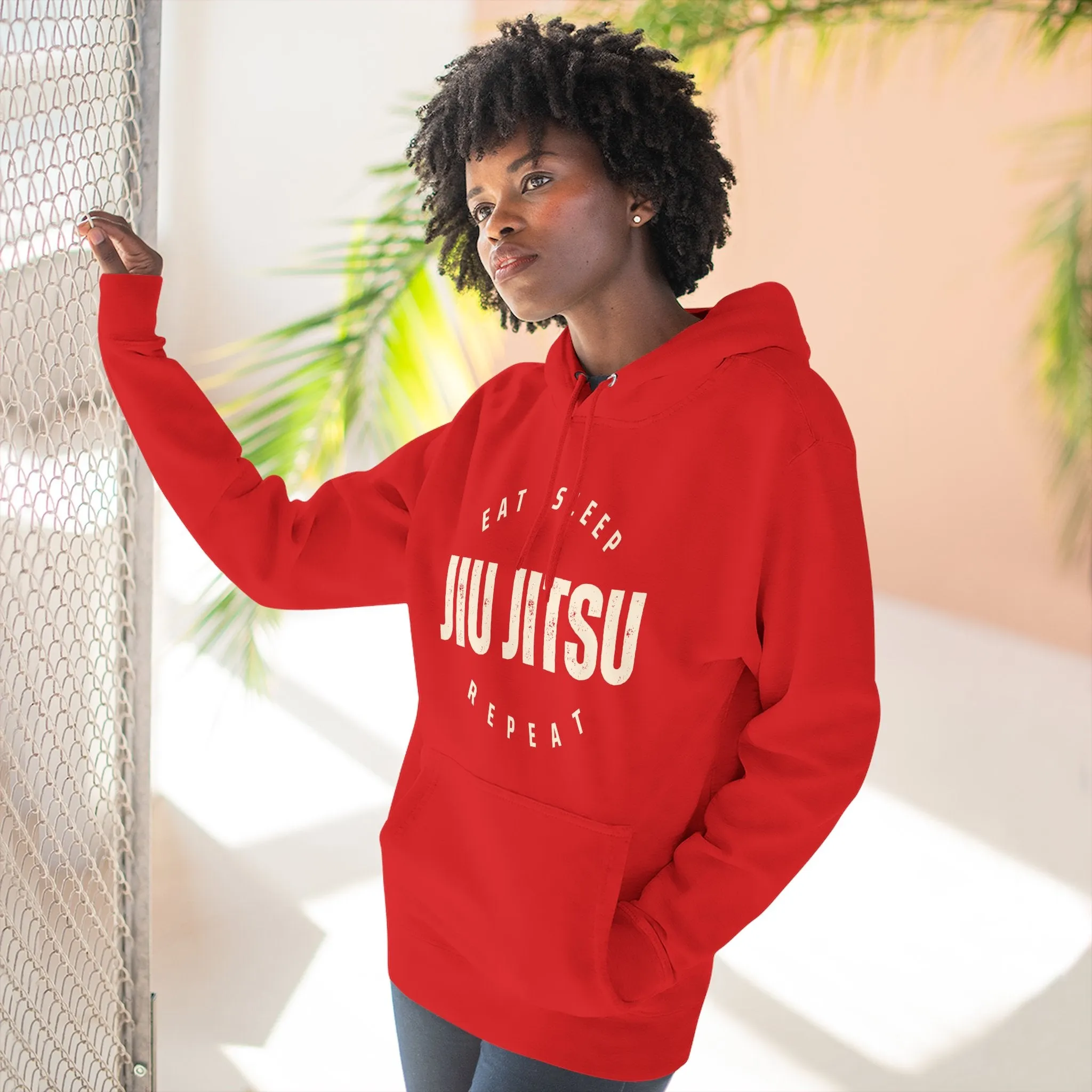 Eat Sleep Jiu Jitsu Repeat Hoodie