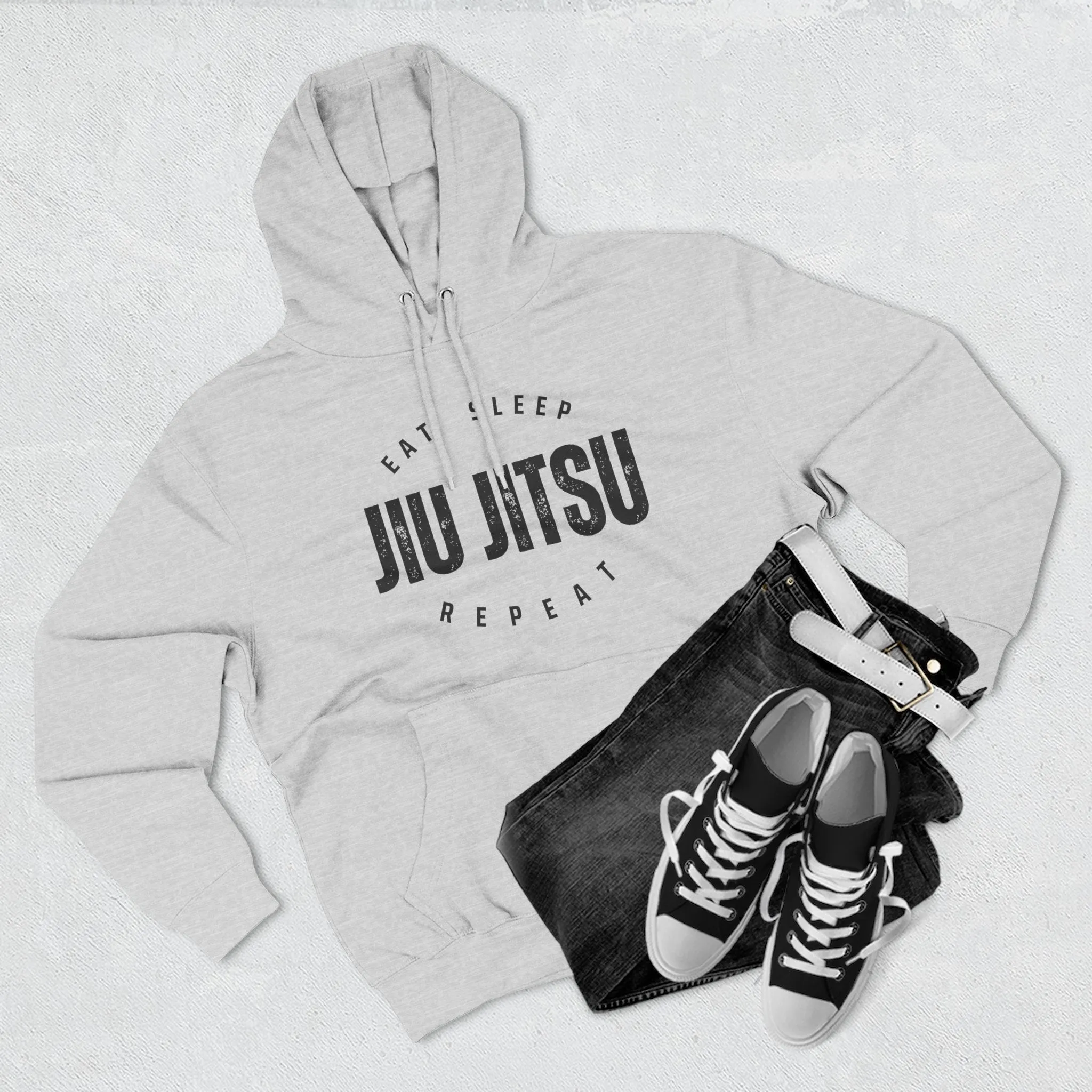 Eat Sleep Jiu Jitsu Repeat Hoodie