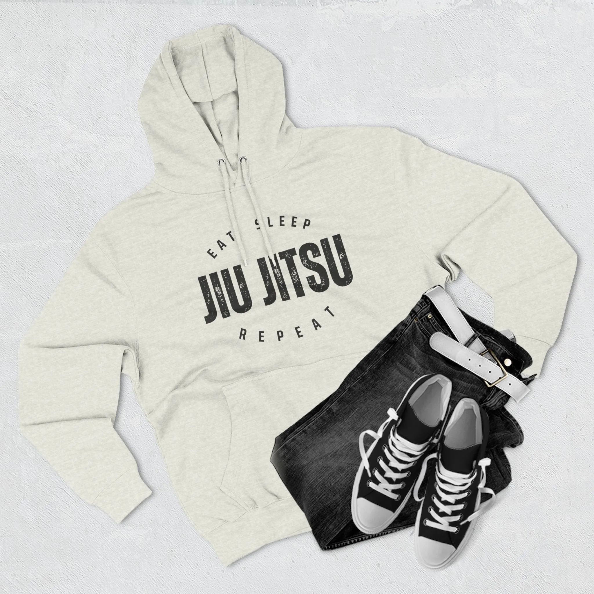 Eat Sleep Jiu Jitsu Repeat Hoodie
