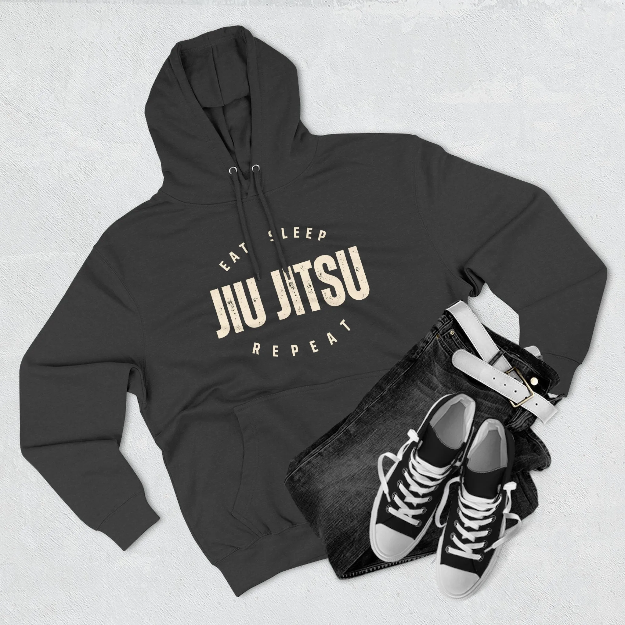 Eat Sleep Jiu Jitsu Repeat Hoodie