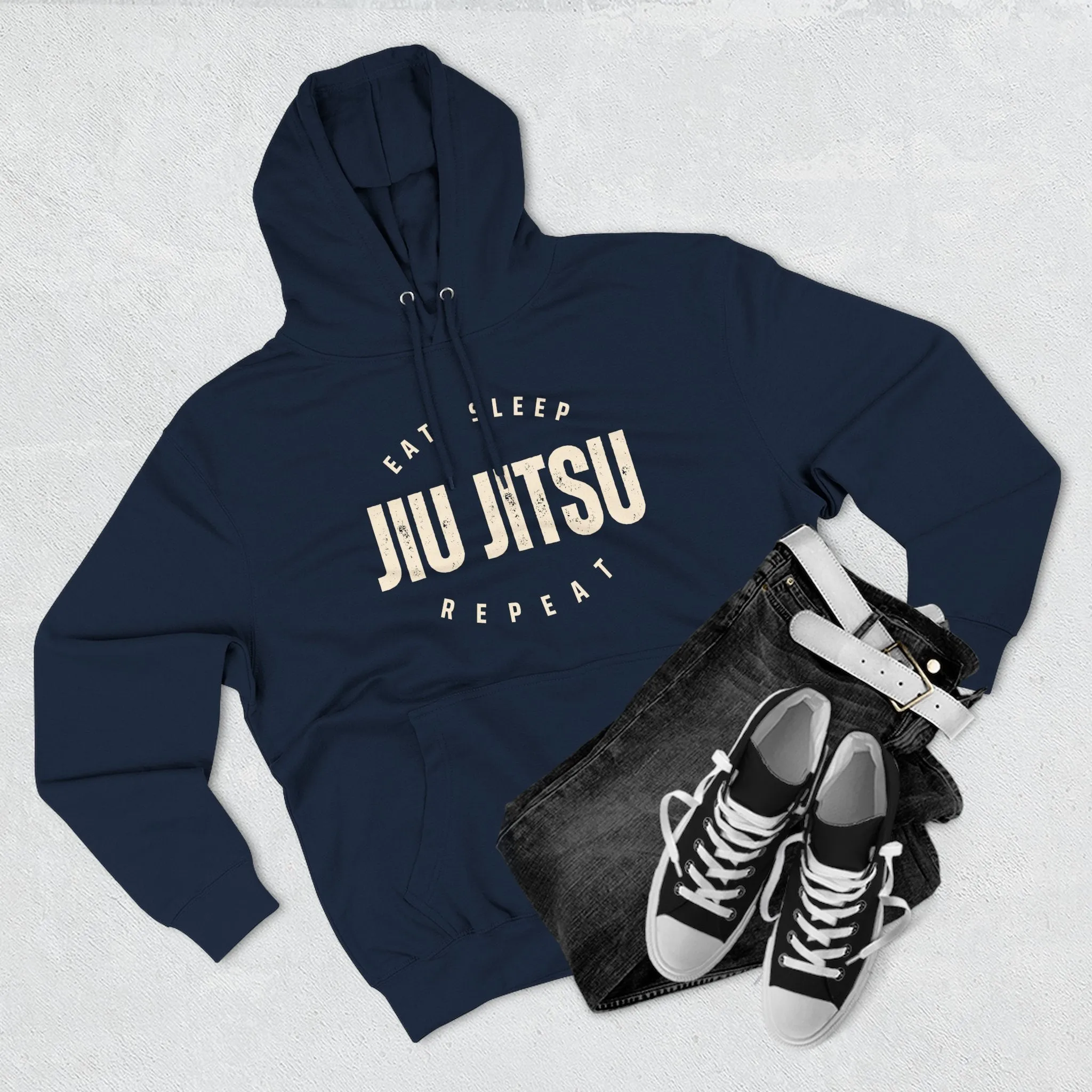 Eat Sleep Jiu Jitsu Repeat Hoodie