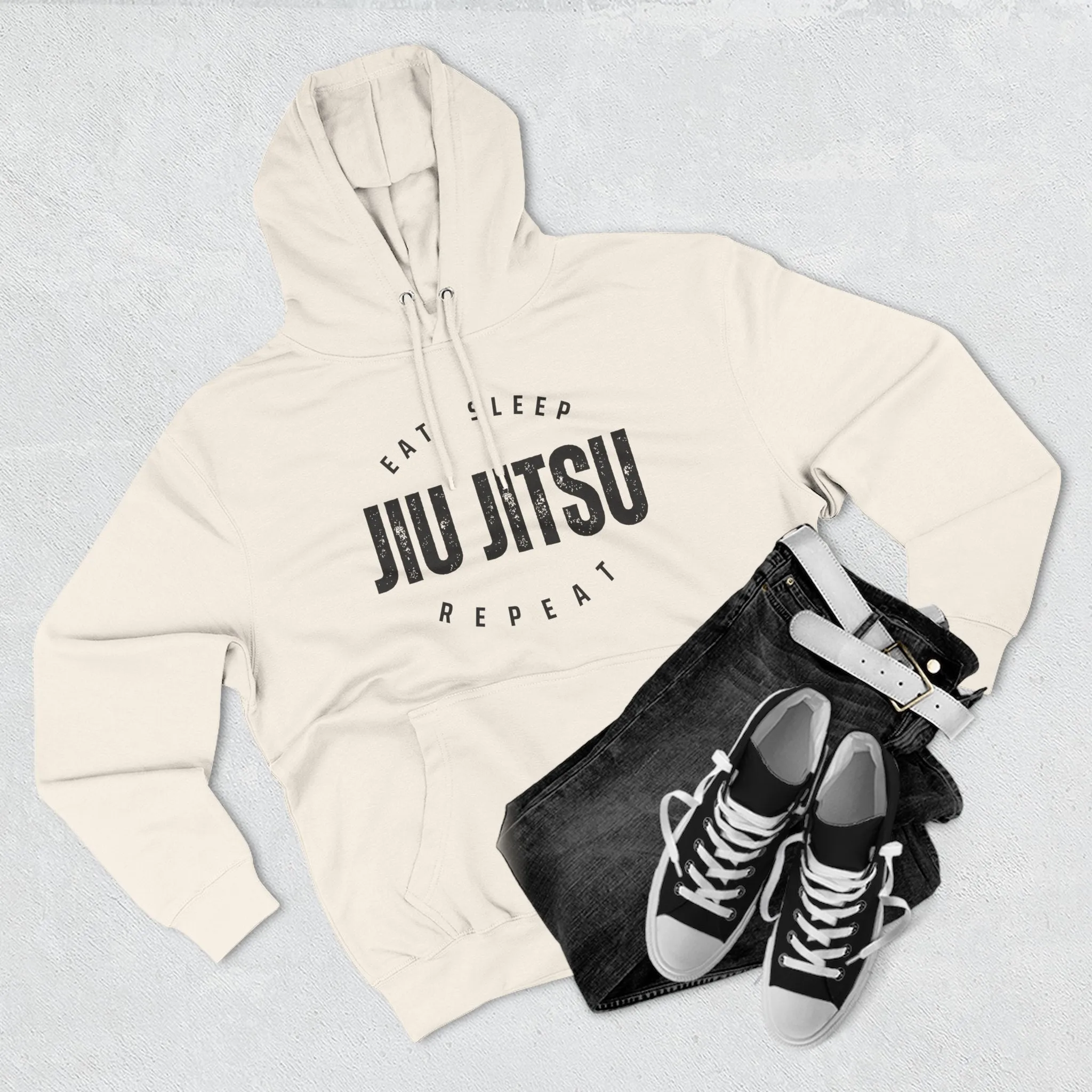 Eat Sleep Jiu Jitsu Repeat Hoodie