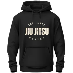 Eat Sleep Jiu Jitsu Repeat Hoodie