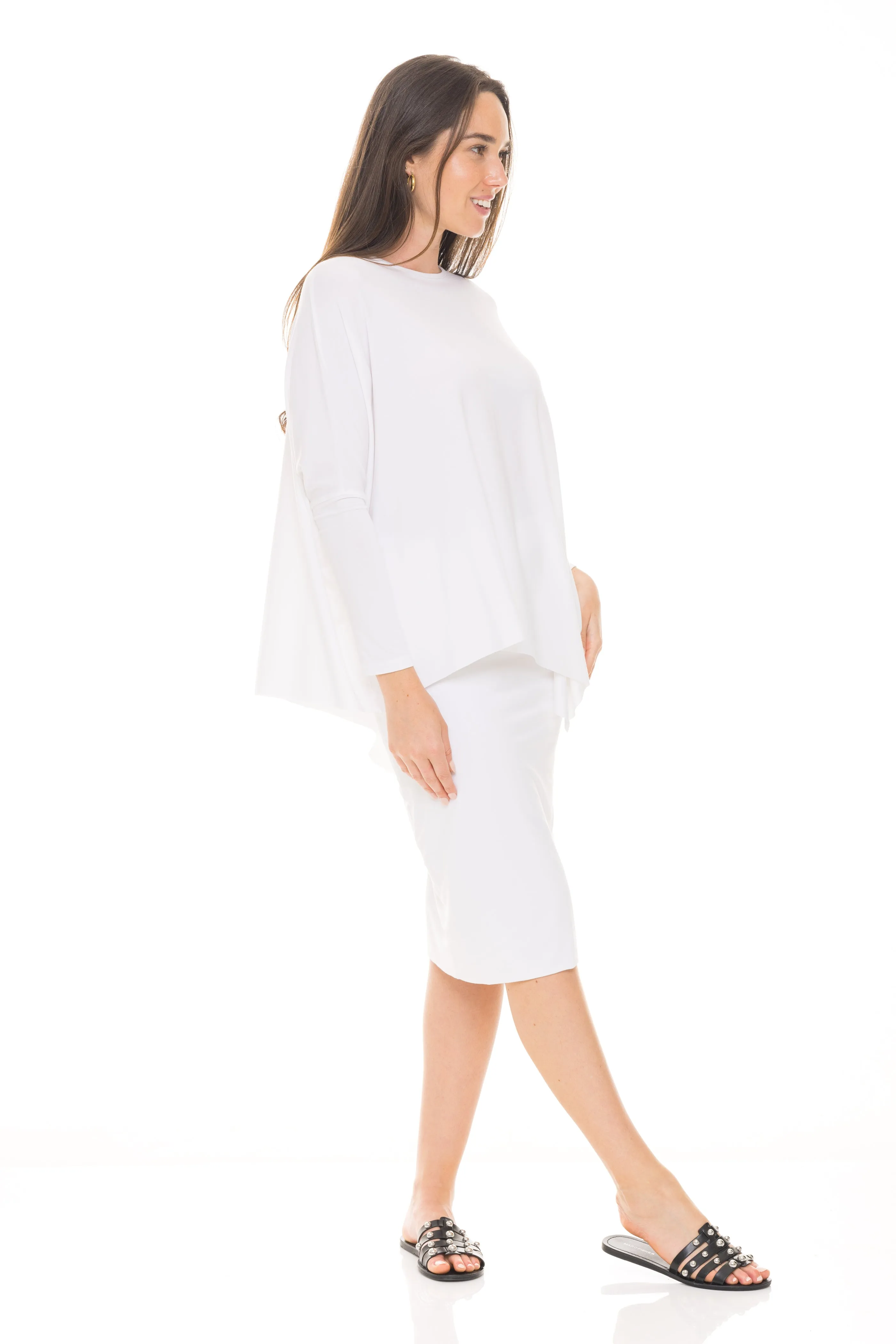 EDEN TOP SOLID JERSEY (WHITE)