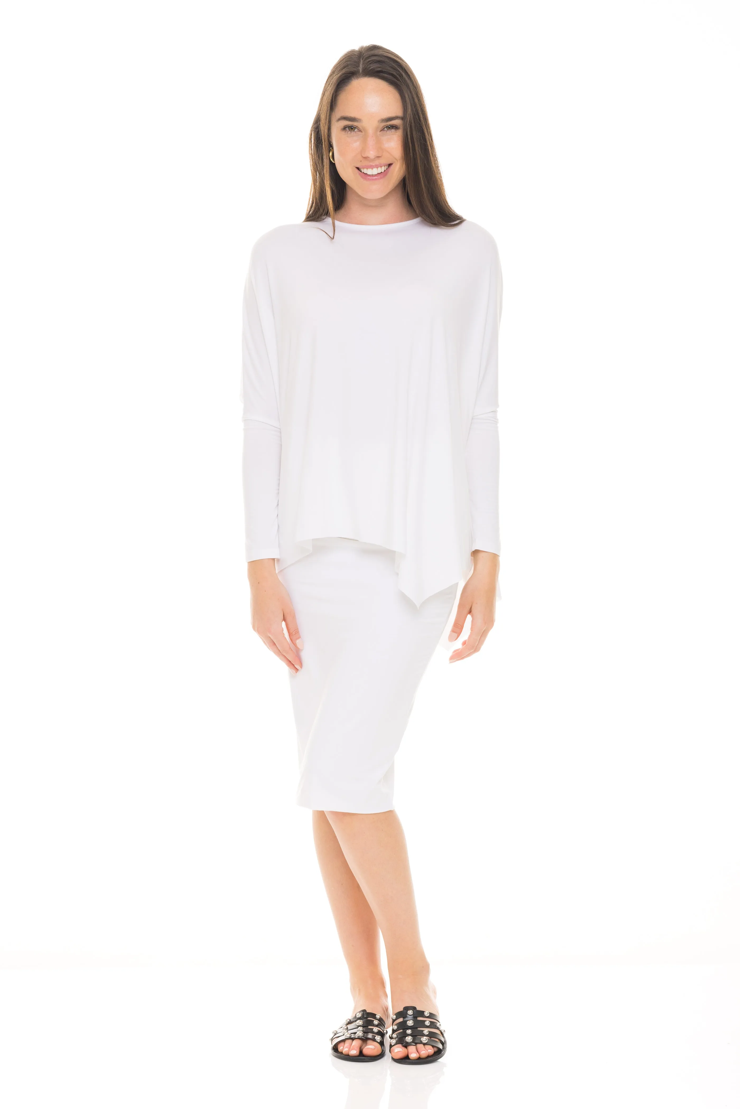 EDEN TOP SOLID JERSEY (WHITE)