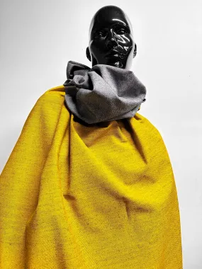 Italian Concept Yellow Painted Denim
