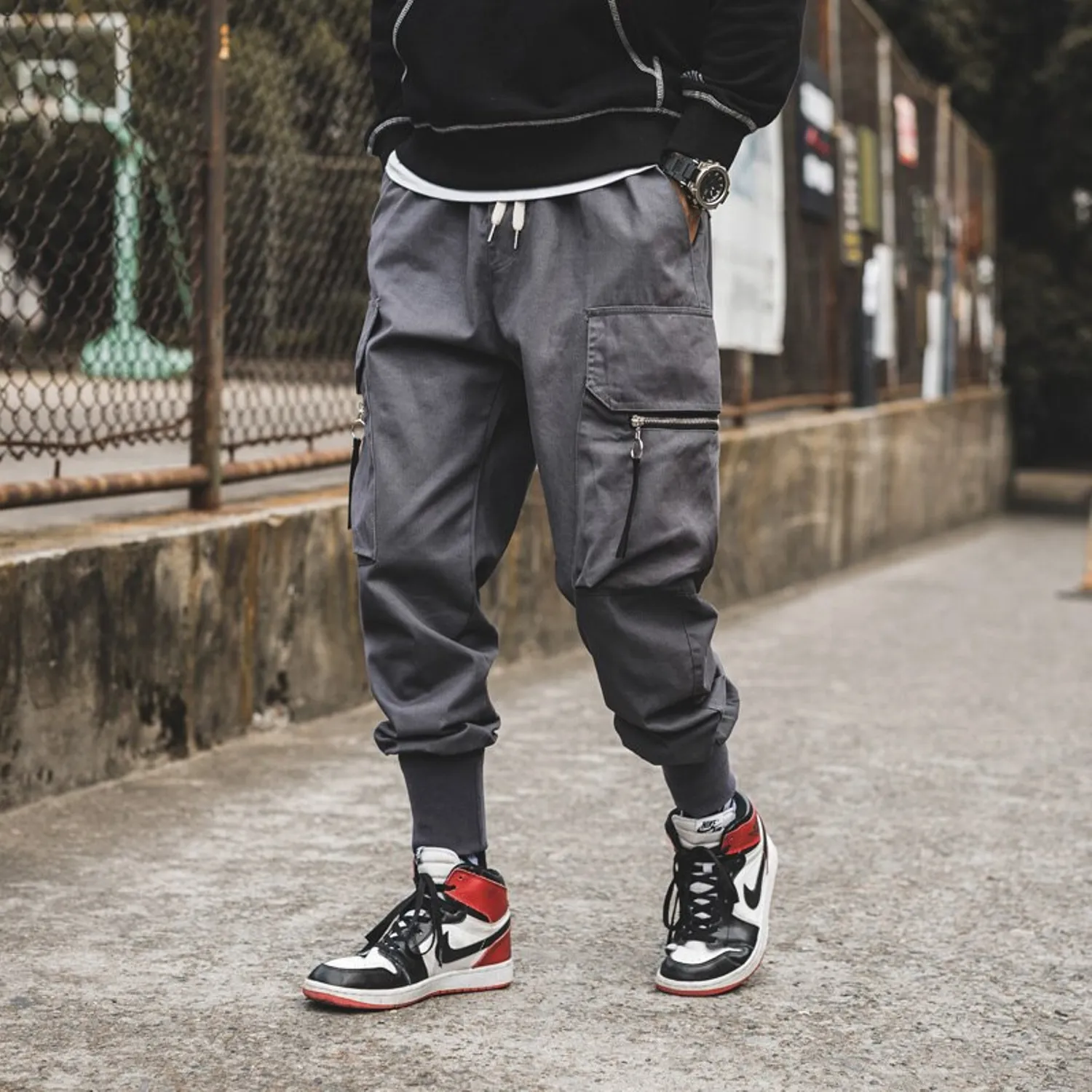 Men's Autumn Loose Cargo Pants