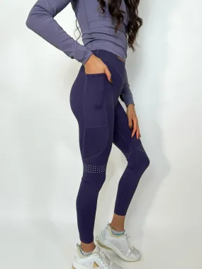 Runners Legging- Ultra Violet